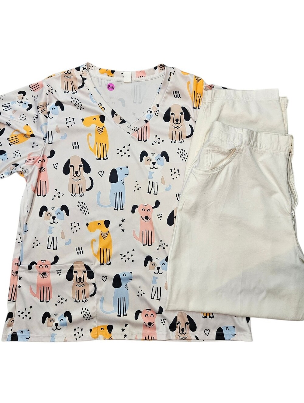 Dogs Scrub Set